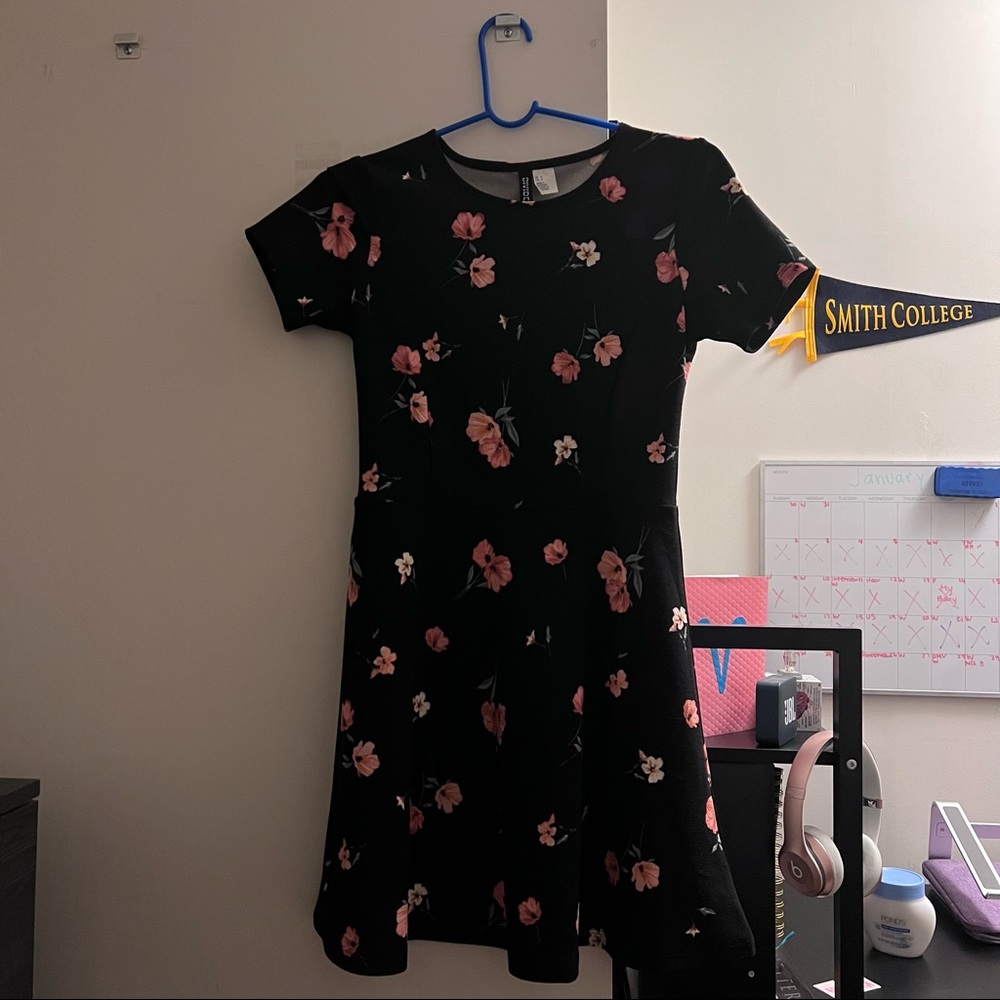Black Flowery dress